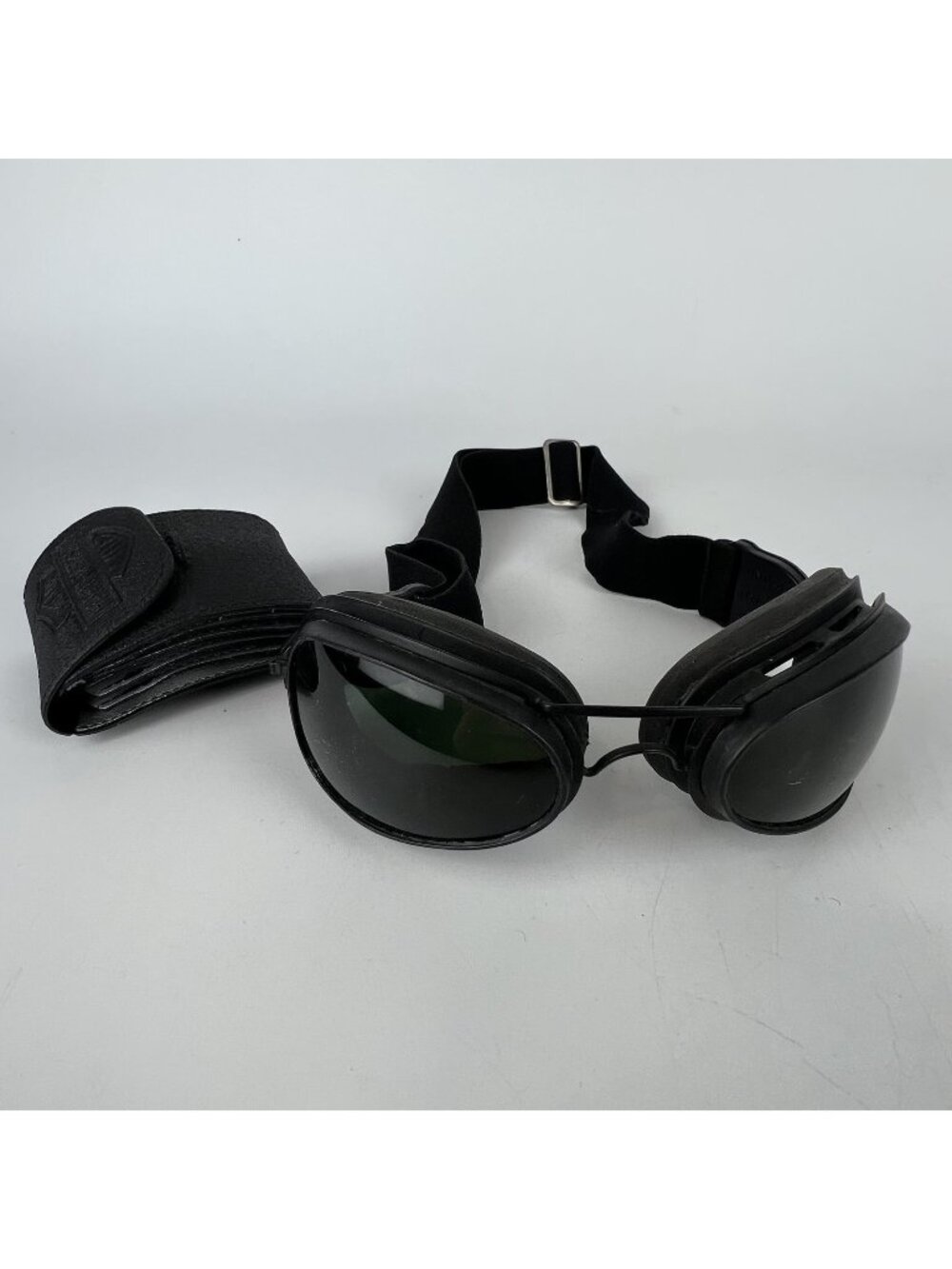 Harley-Davidson Vintage Riding Goggles 4 Lens Sets Made in Italy – Scratched
